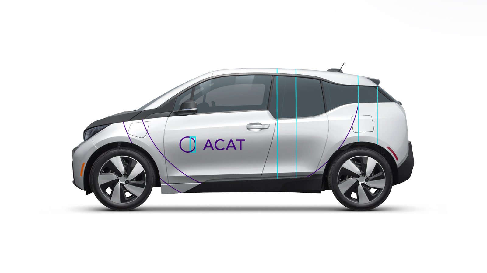 ACAT Wellness Brand Identity Car by Bullhorn Creative