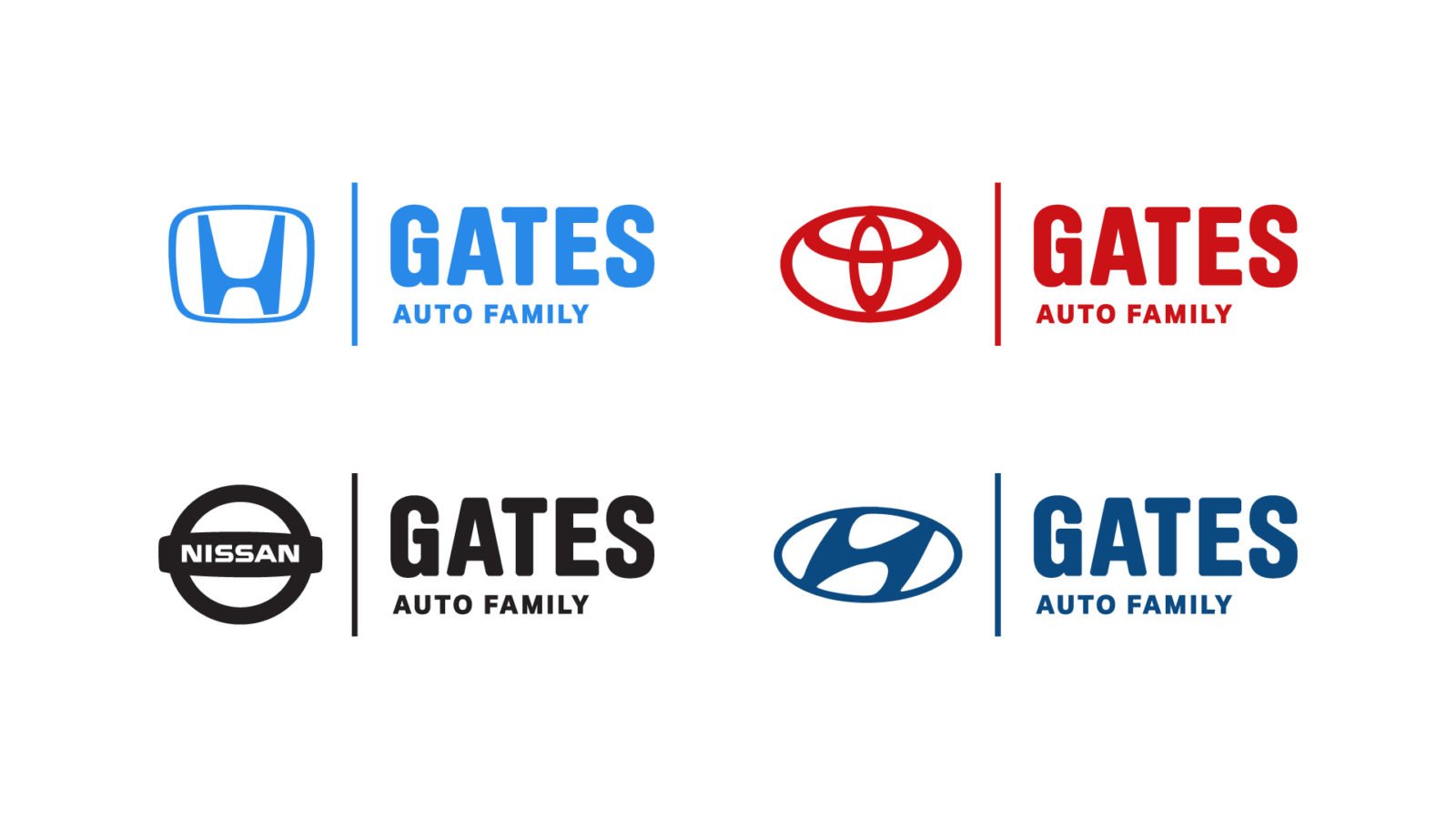 An Identity for Gates Auto Family By Bullhorn Creative