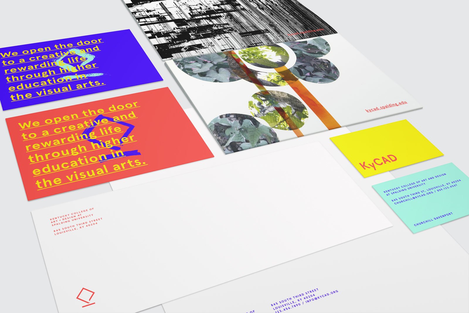 A Brand Identity for Kentucky College of Art and Design by Bullhorn Creative