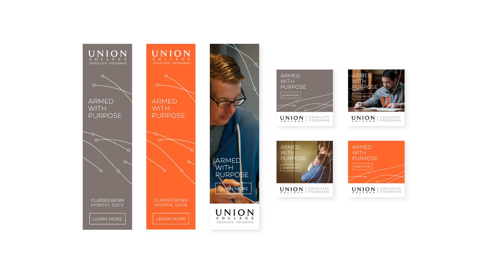 A Brand Identity for Union College by Bullhorn Creative