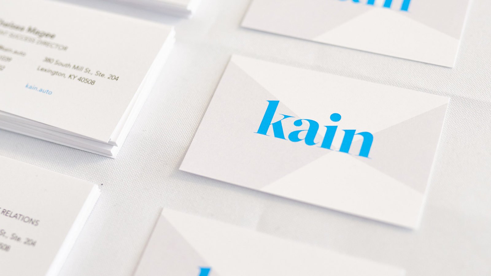 An Identity for Kain Automotive By Bullhorn Creative