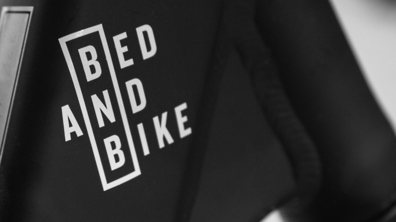 Bike Sticker for Boutique Hotel Branding for Bed and Bike