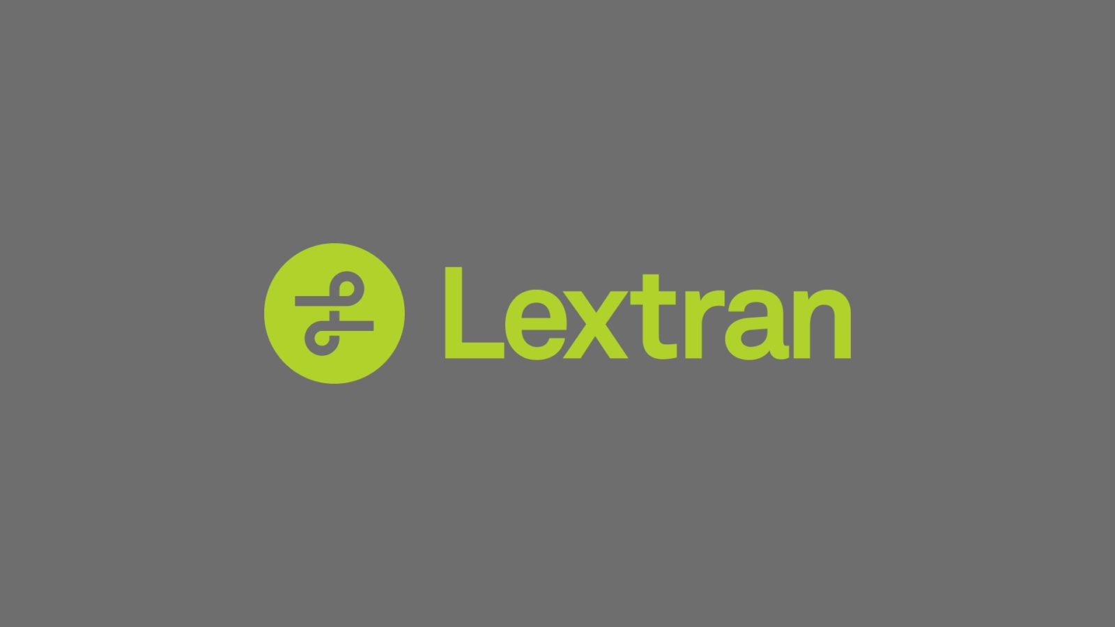 Lextran Brand Identity logo symbol