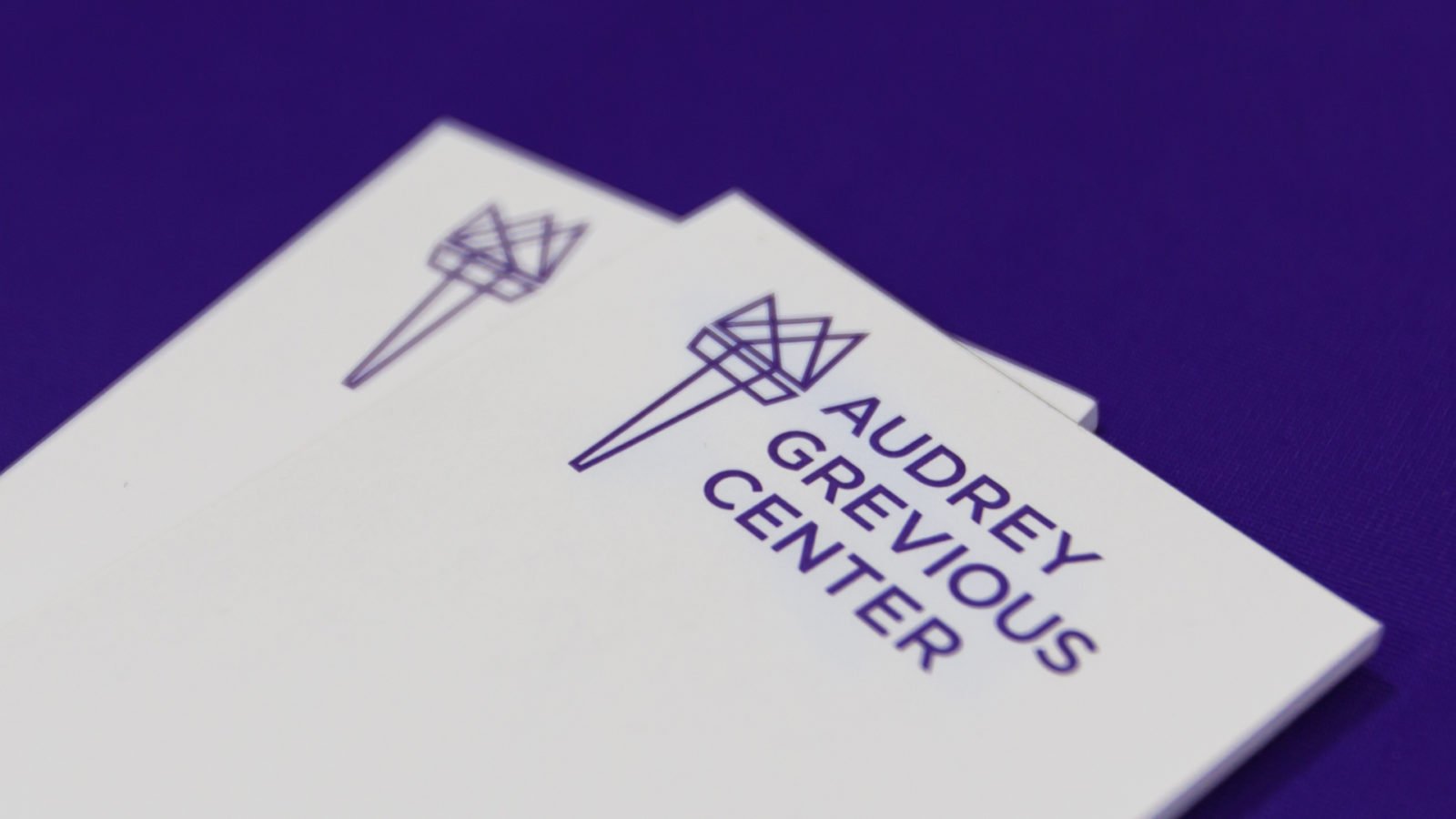 Stationery for the Audrey Grevious Center School