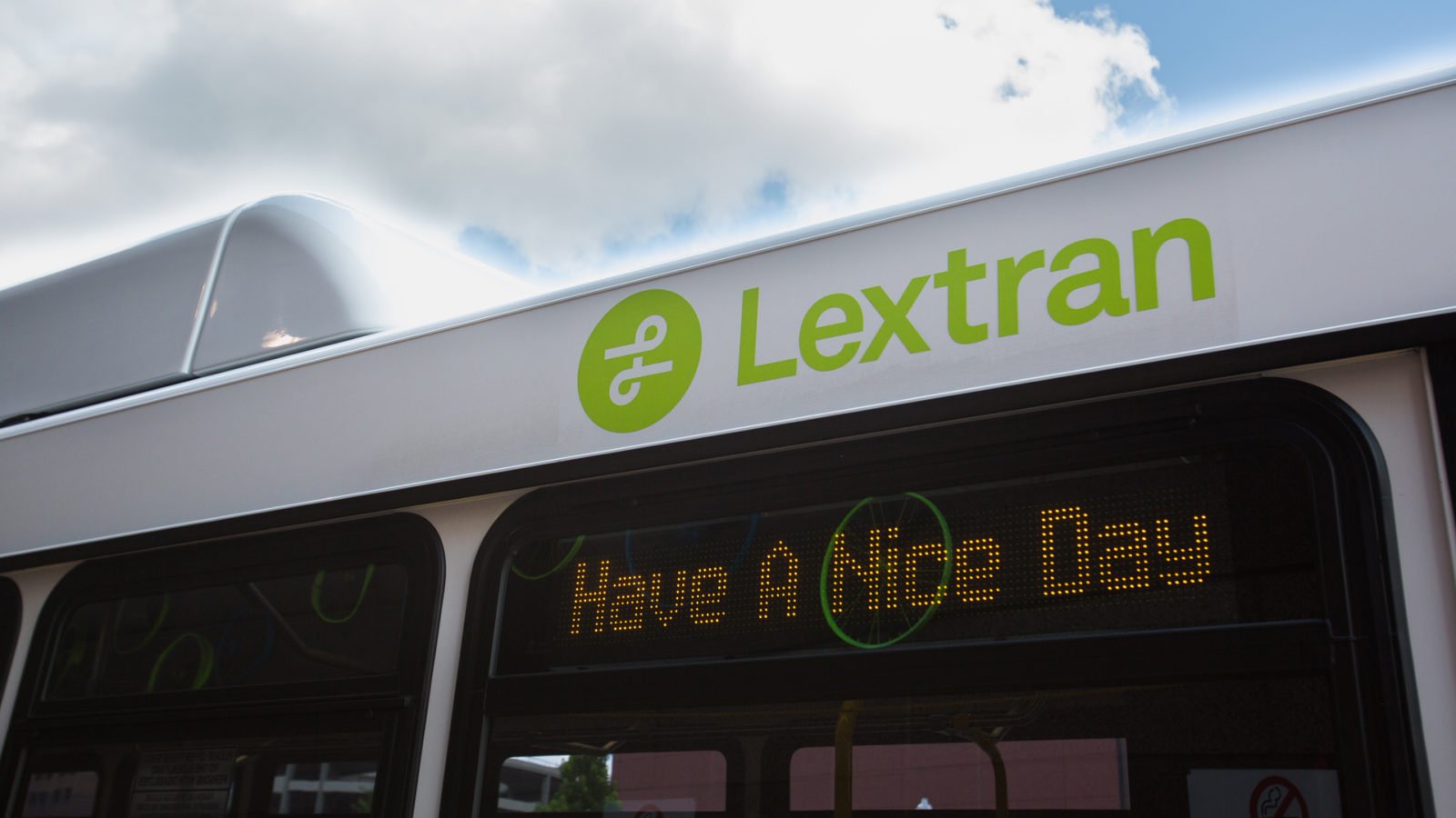 Lextran: Lexington Transportation visual identity bus wrap design branding