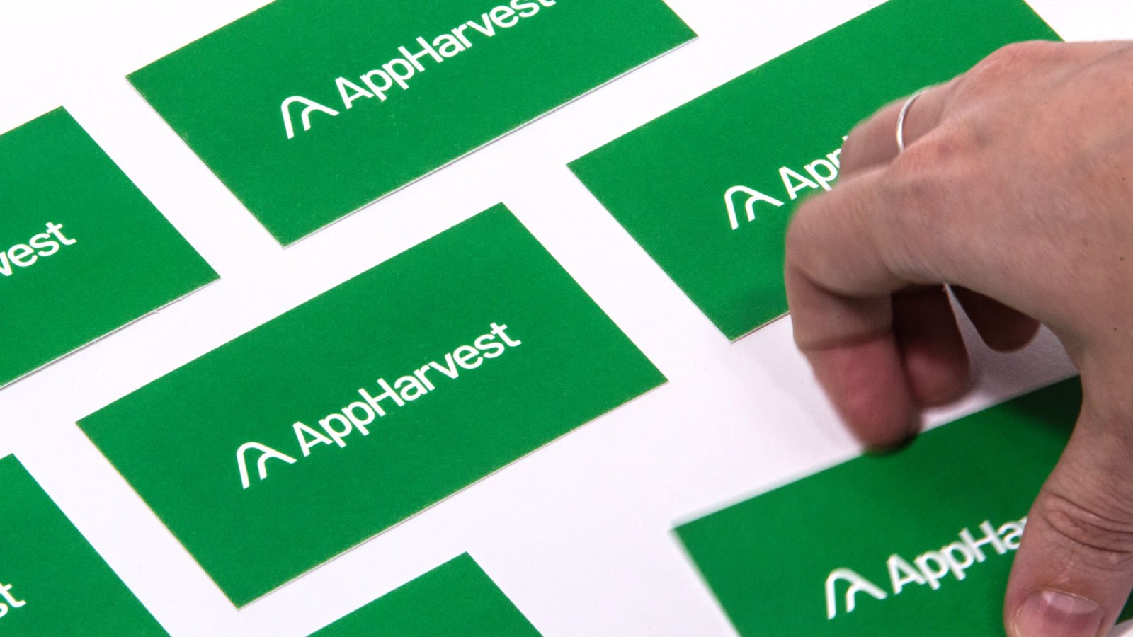 AppHarvest AgTech Greenhouse Branding Stationery