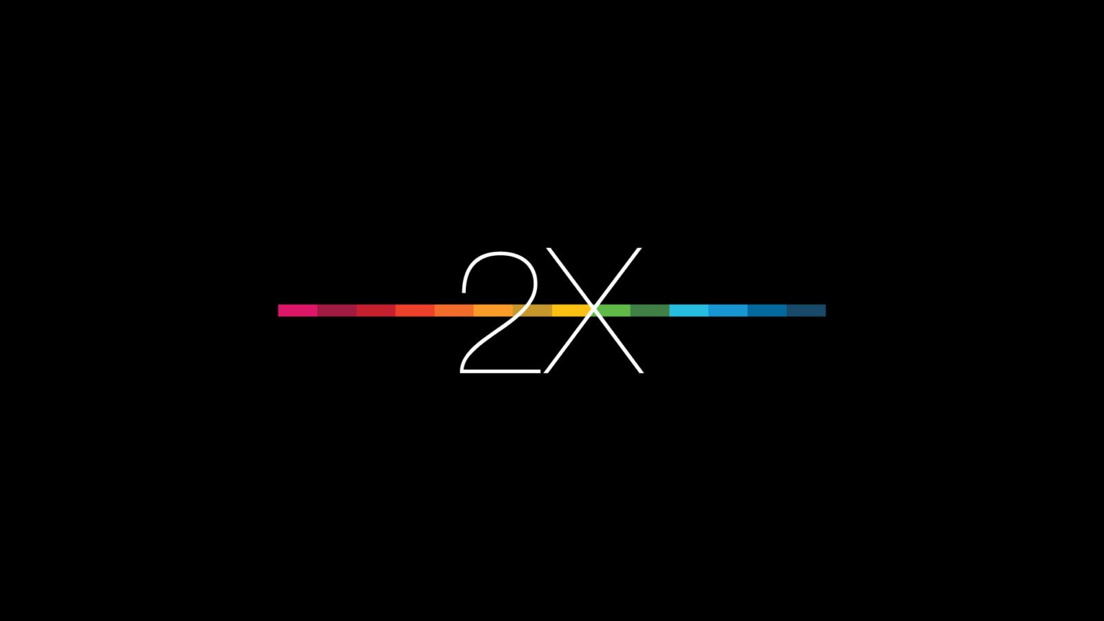 2X Challenge Impact Brand Logo Design