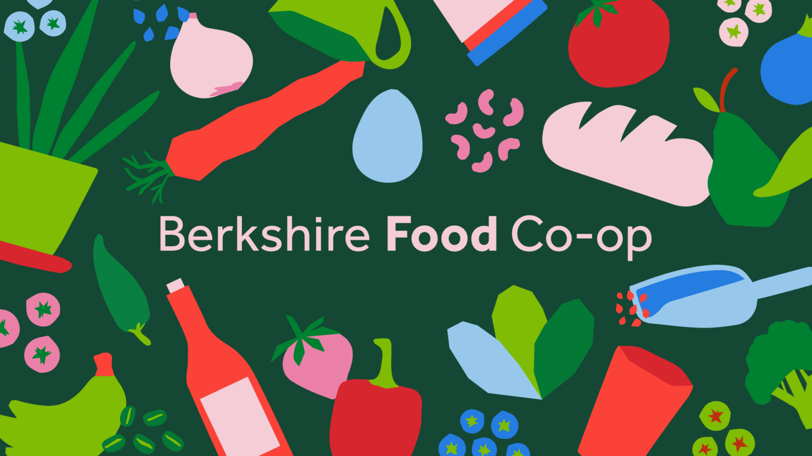 Berkshire Food Co-op Impact Brand: Visual styling and icons