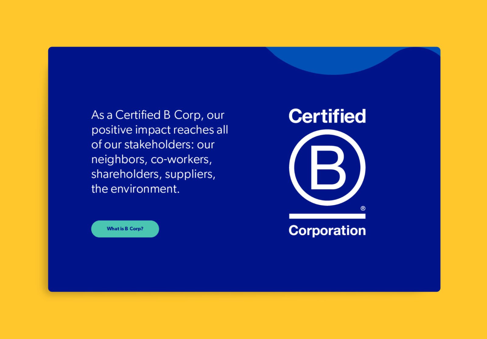 Wyandot Snacks B Corp Impact Brand Website Design