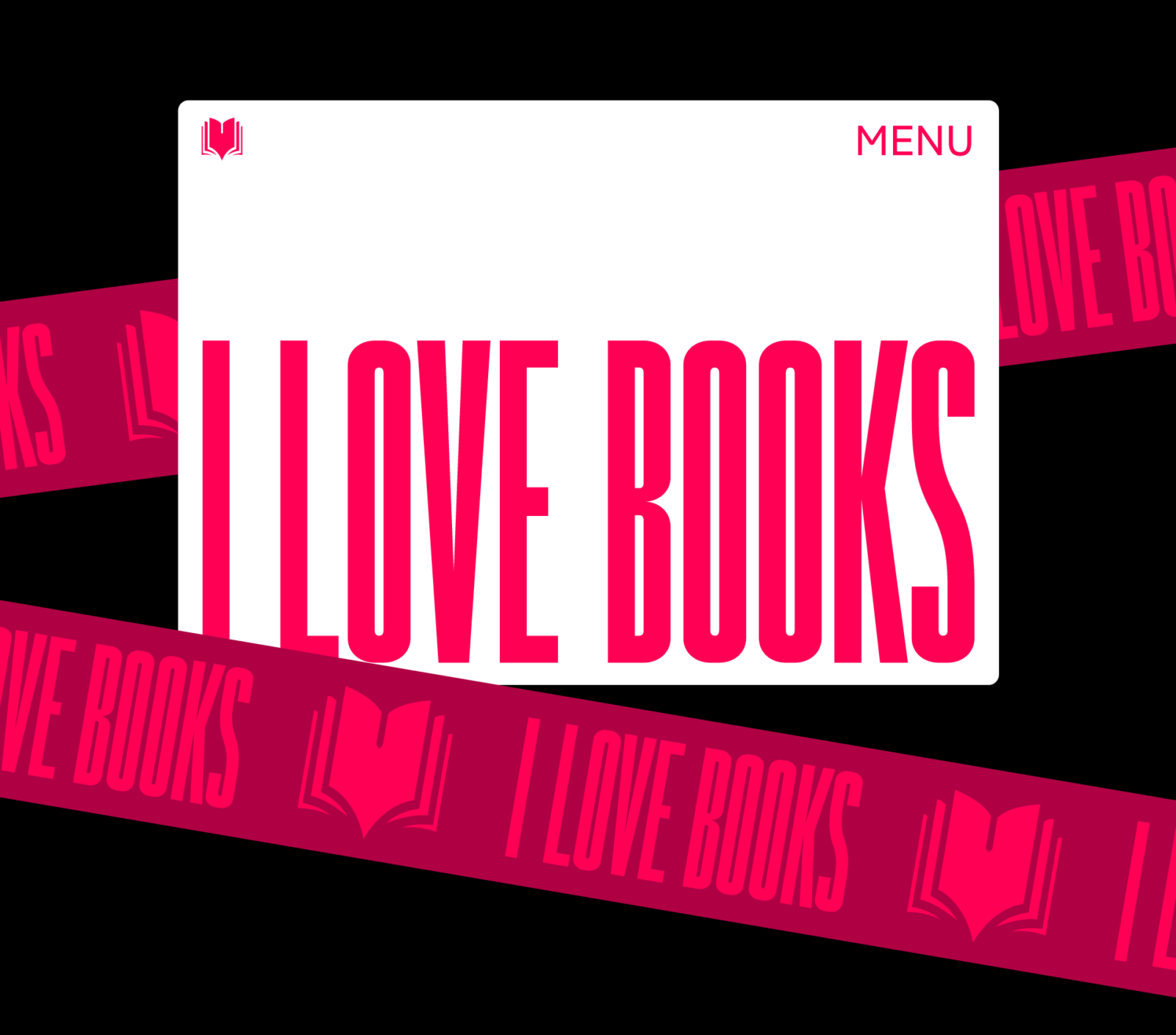 I Love Books Impact Brand Website Design