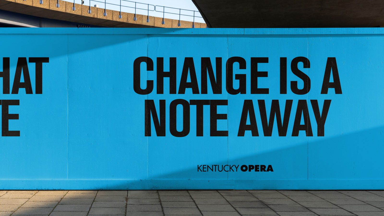 Kentucky Opera Brand Language Workshop Billboard