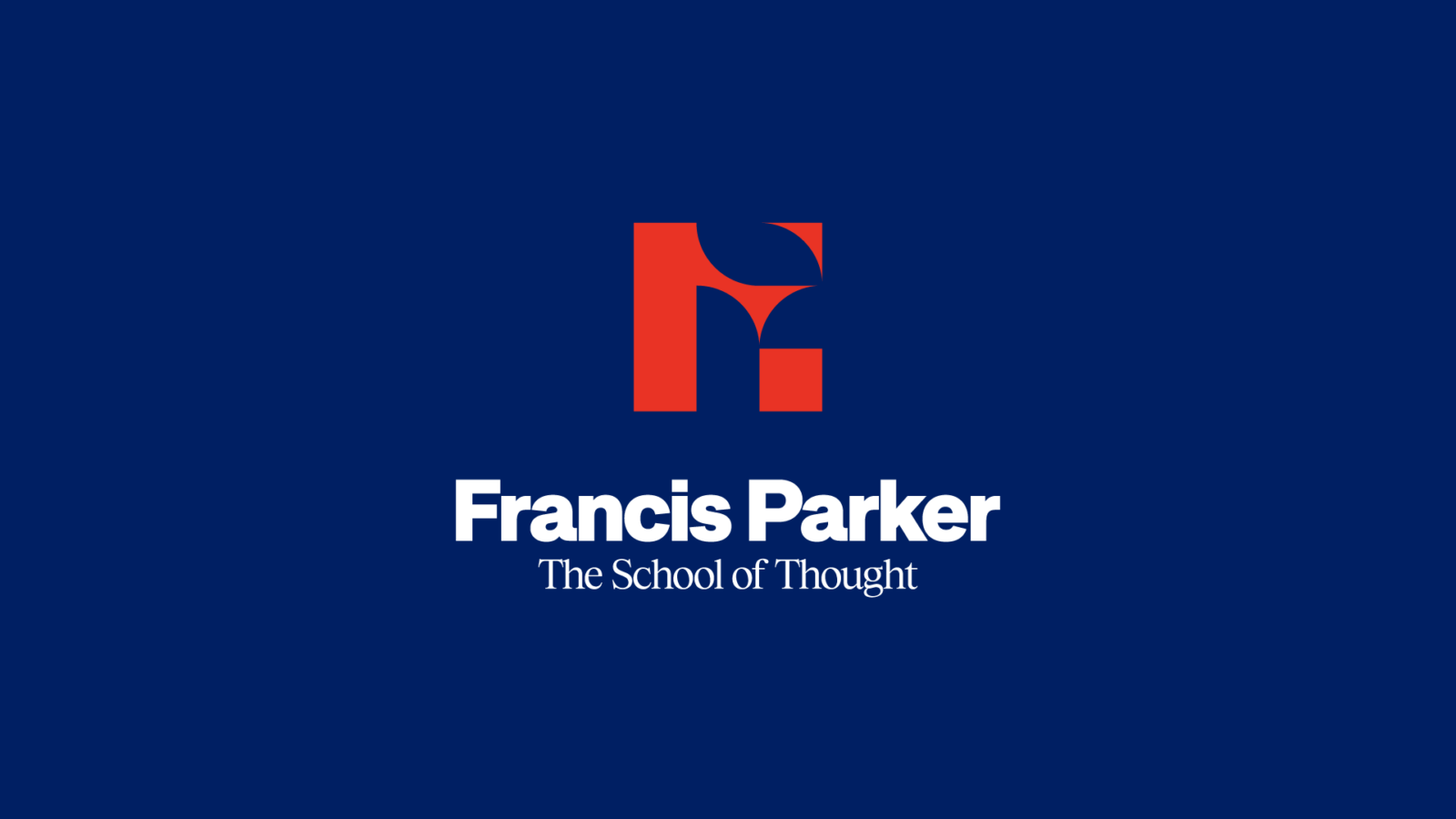 Francis Parker School, Education Branding, FP Logo Design