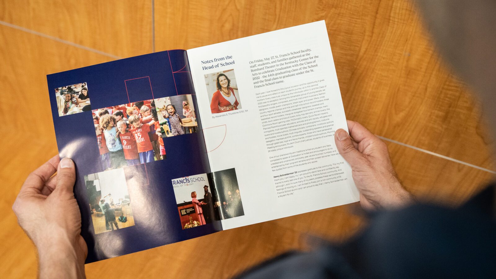Francis Parker School, Education Branding, Annual Report and Photography by Natosha Via
